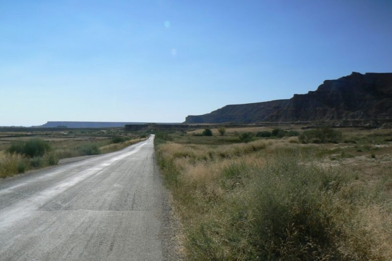 Cycling in Extremadura, Spain