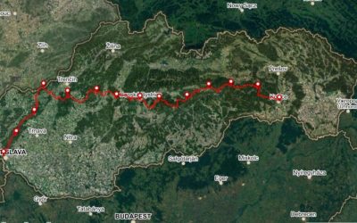 Bike Slovakia Mountain Route Map